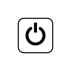 Power icon vector. Power Switch Icon