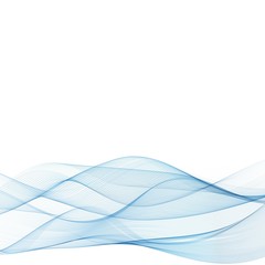 Sea wave. Curved lines. abstract vector background