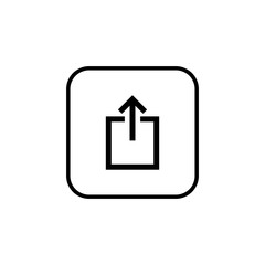 share icon vector. Share vector icon