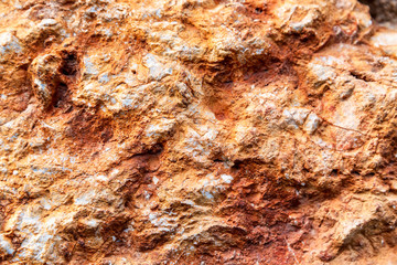 Texture of natural stone, close-up. Background, space for text.