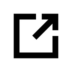 Fototapeta na wymiar Link icon. Link vector icon. External link symbol vector icon. Hyperlink symbol.