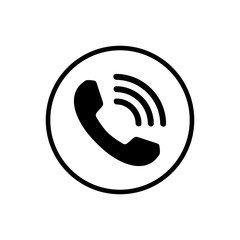 Call icon vector. Phone icon vector. mobile phone. telephone icon