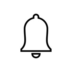 Bell Icon vector. Notification symbol. Bell vector icon