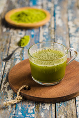 Matcha green tea powder