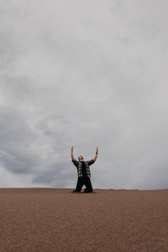 Man Lost In Desert