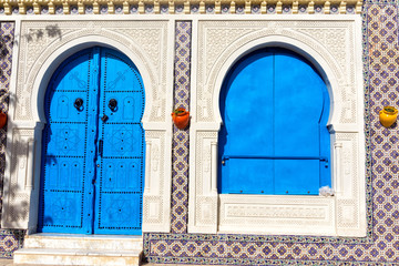 Traditional Decoration in a House in Kairouan, Tunisia.