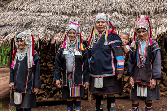 Akha tribe's women