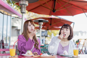カフェ パンケーキ イメージ