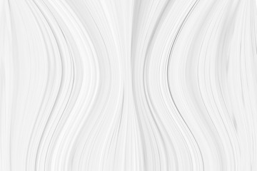 White background 3 d with elements of waves in a fantastic abstract design, the texture of the lines in a modern style for wallpaper. Light gray template for wedding ceremony or business presentation.
