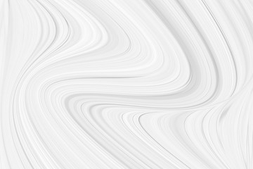 White background 3 d with elements of waves in a fantastic abstract design, the texture of the lines in a modern style for wallpaper. Light gray template for wedding ceremony or business presentation.