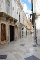 rue et ruelle de martina franca