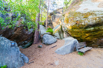 Obraz premium Landscape of mountains