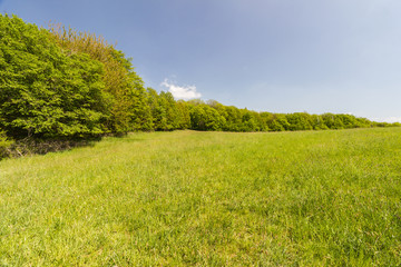 Landscape of mountains