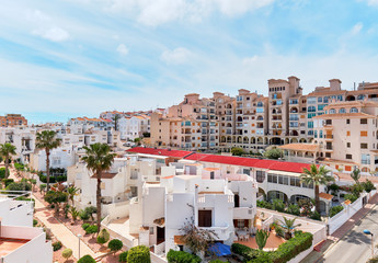Fototapeta premium Torrevieja skyline, Spain