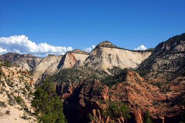 View from Angels Landing, Zion Nationalpark