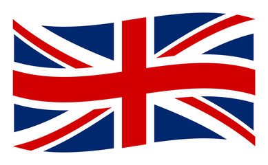 Great Britain flag. United kindom application Language Symbol. Country of manufacture icon. Sticker with national flag Symbol of nation for infographics, web.