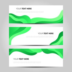 ABSTRACT MODERN BANNERS