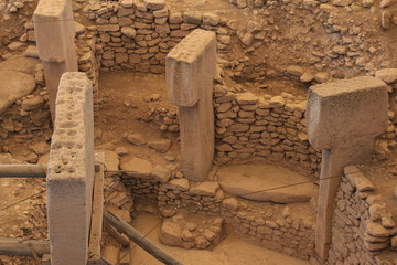 Gobeklitepe archaeological site Sanliurfa/Turkey. (Gobeklitepe The Oldest Temple of the World....