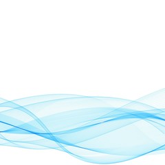 Vector abstract blue wave. presentation template