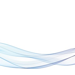 Fototapeta premium blue wave. layout for design. idea for business. eps 10