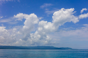 Obraz na płótnie Canvas 西表島と海と空