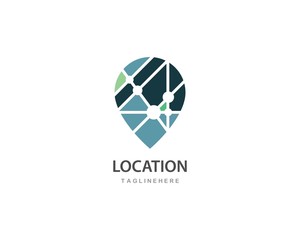 Location point Logo vector