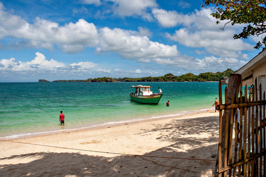 Beach at Guimaras island in the Philippines