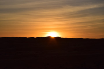omani desert sunset