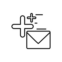 envelope mail data icon