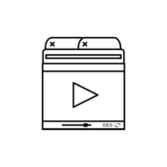 video media player template