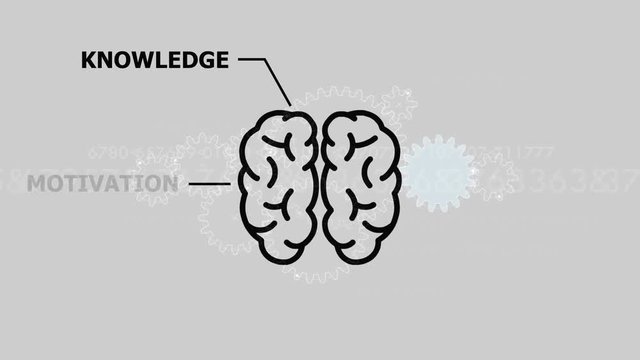 Creative from  brain symbol