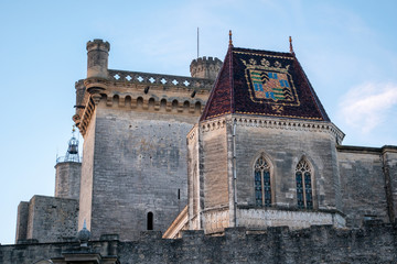 Fototapeta premium The Chateau of Duke of Uzes in France