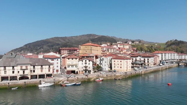 the fishing village of Orio in Basque Country Spain