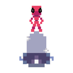 invader video game retro