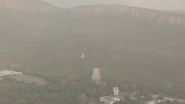 Tirupati, India, 4k aerial drone ungraded footage