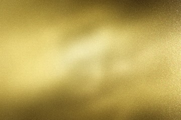 Scratches golden steel wall, abstract texture background