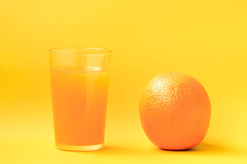 Delicious oranges and orange juice
