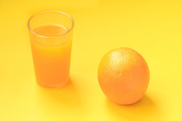 Delicious oranges and orange juice