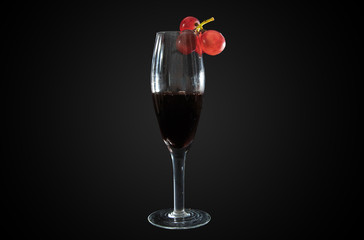 Ripe and delicious grapes and wines