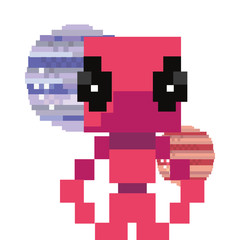 invader video game retro