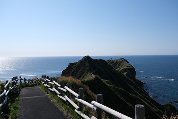 Fototapeta na wymiar view of coast of sea