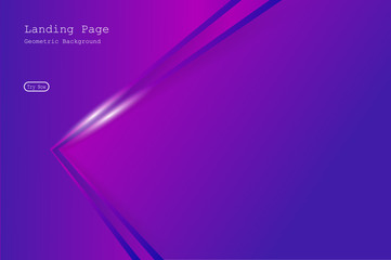 Colorful geometric background with gradient motion shapes composition. Eps10