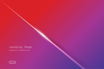 Colorful geometric background with gradient motion shapes composition. Eps10