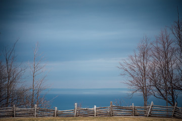 Overlooking Lake Huron