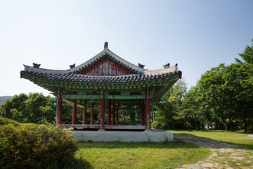 Fototapeta na wymiar Sangdangsanseong Fortress is an acidity of the Joseon Dynasty.