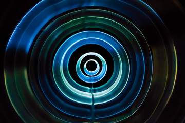 Sound waves in the dark in full color