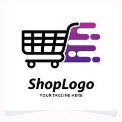 Cart Shop Logo Template Design Template