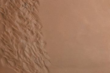 Natural clay texture background. Wet clay material for craft.