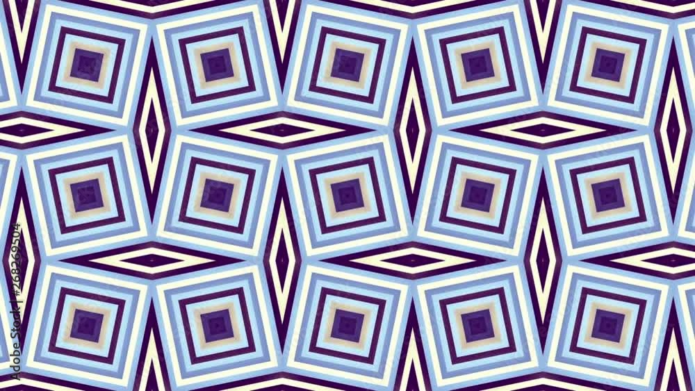 Poster transforming abstract shapes. abstract geometric background. seamless looping footage.