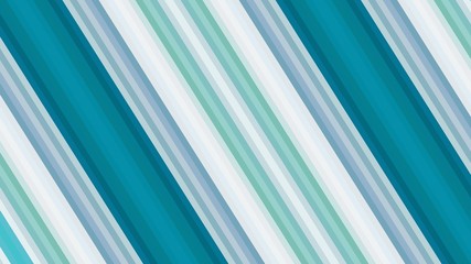 Fototapeta premium diagonal stripes with light blue, light gray and dark cyan color from top left to bottom right